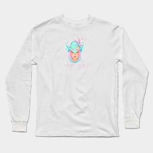 Sagittarius Zodiac Sign Beautiful Girl Long Sleeve T-Shirt